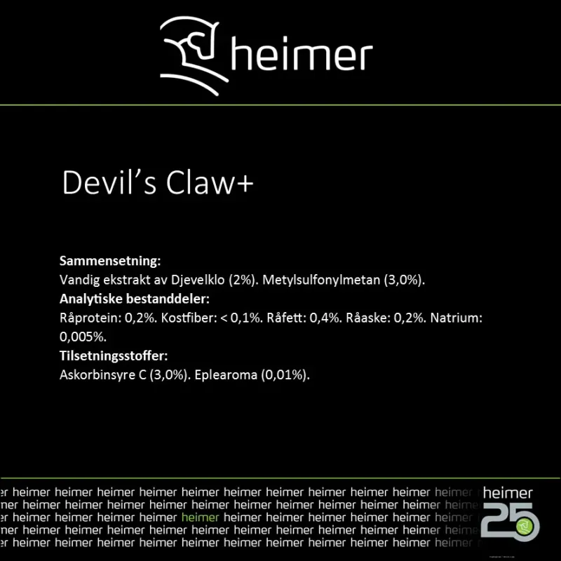 Heimer Devil`s Claw 1 l